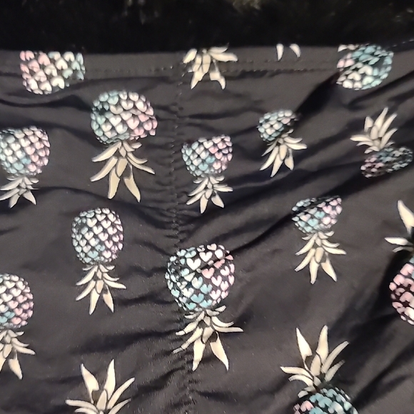 Ardene Pineapple Print Bikini - Black - Picture 8 of 9